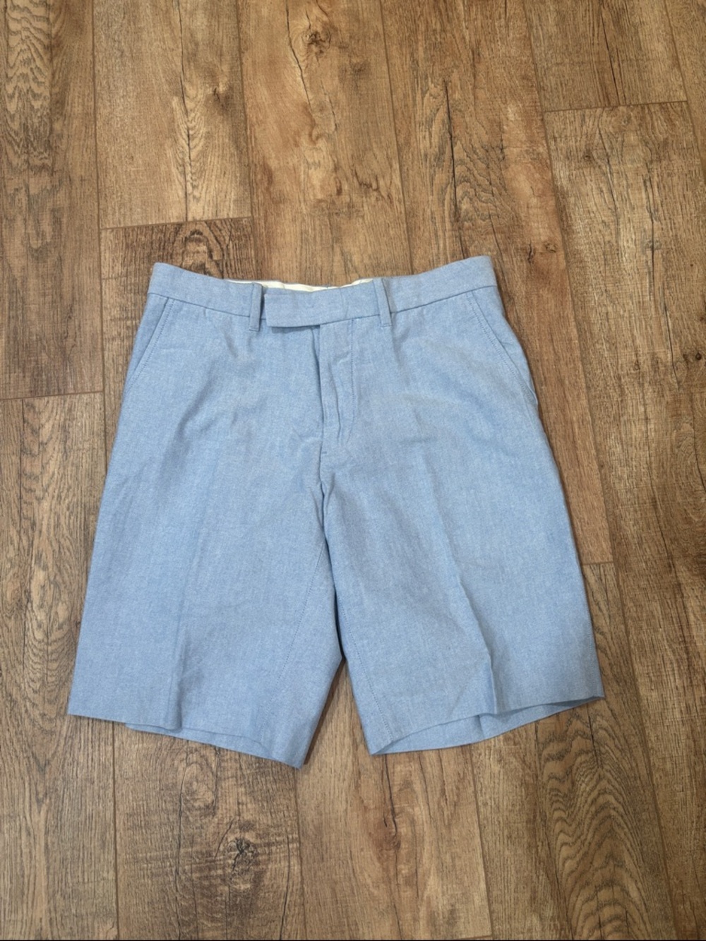 Ralph Lauren Light Blue Flat-Front Men's Shorts